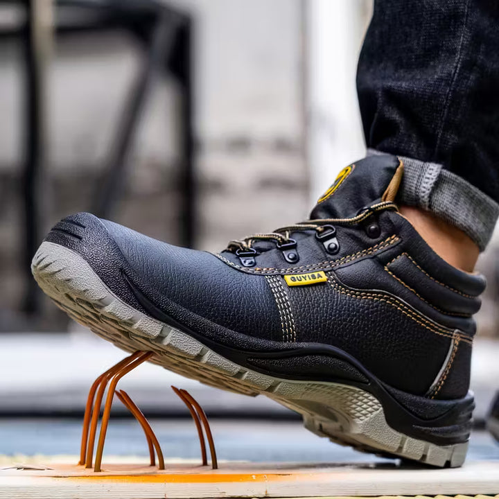 Veiligheidsschoenen Heren | Werkschoenen | Anti-prik & Antislip Grip