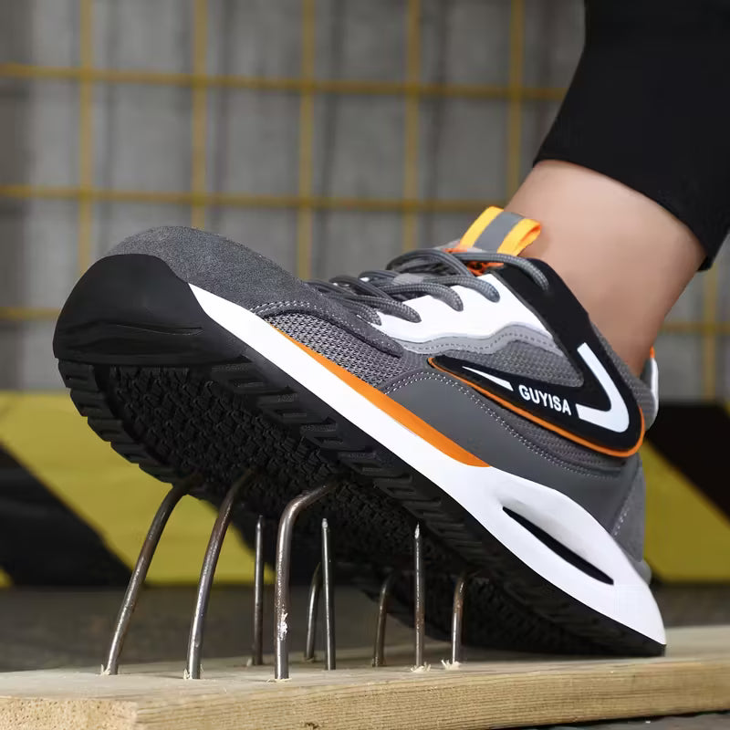 Werkschoenen Heren | Veiligheidsschoenen | Impact- & Prikbestendige Bescherming