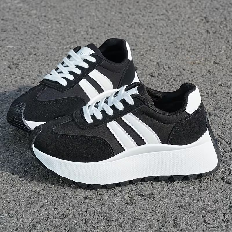 Schoenen Dames | Sneakers Dames | Dikke Zool voor Meer Lengte