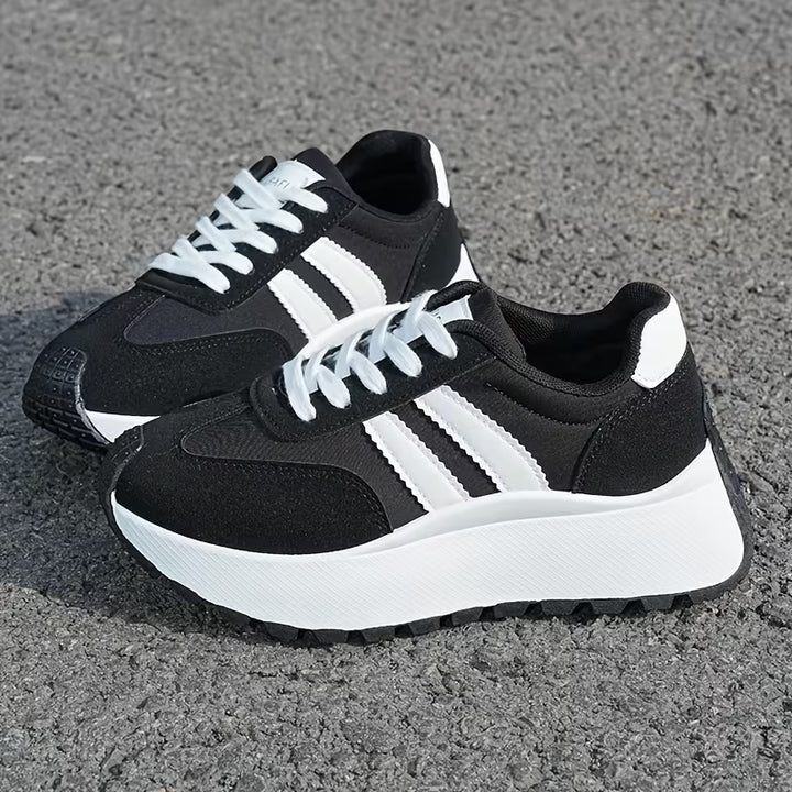 Schoenen Dames | Sneakers Dames | Dikke Zool voor Meer Lengte