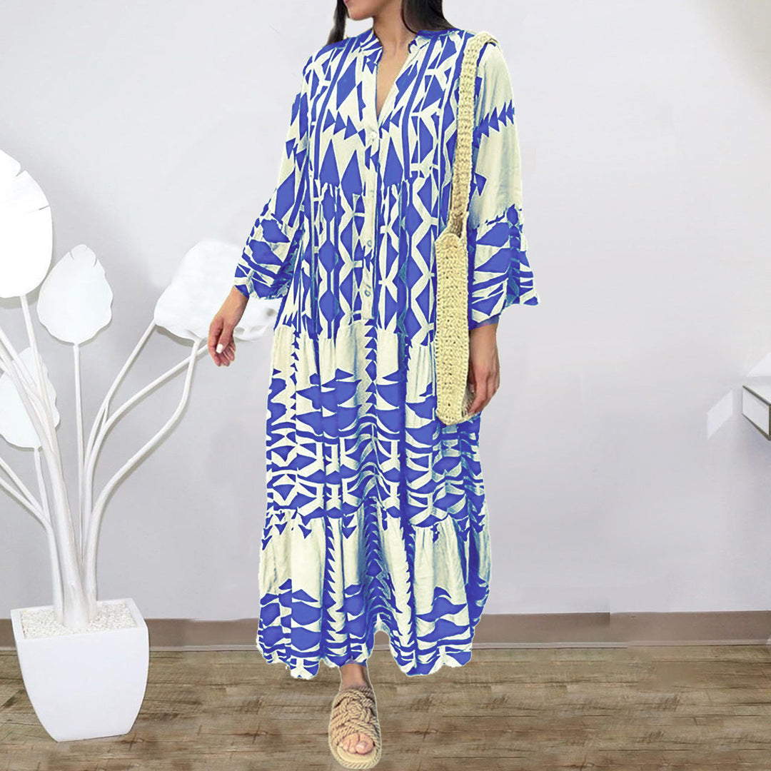 Dames Bohemian Jurk Elegant Design Voor Feestelijke Kleding - Skye-6