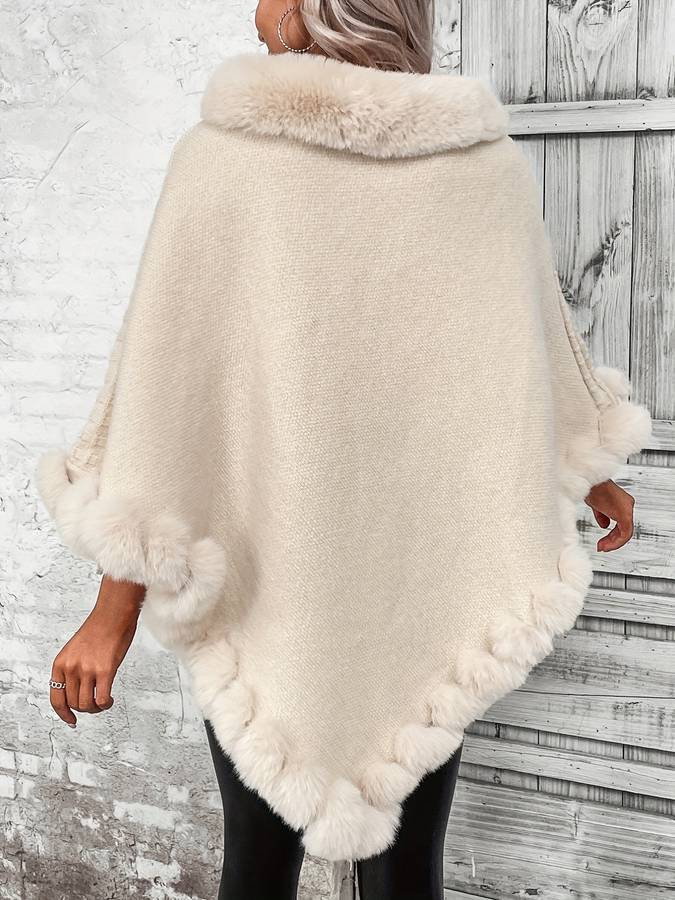 Lea - Stijlvolle Poncho Weste voor Dames