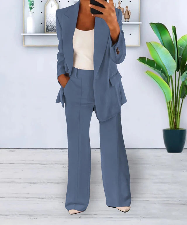 Blazer en Broek Set  | Oversized Pasvorm & Lichte Stretch