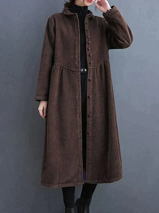 Liv - Verfijnde Button Down Damesmantel