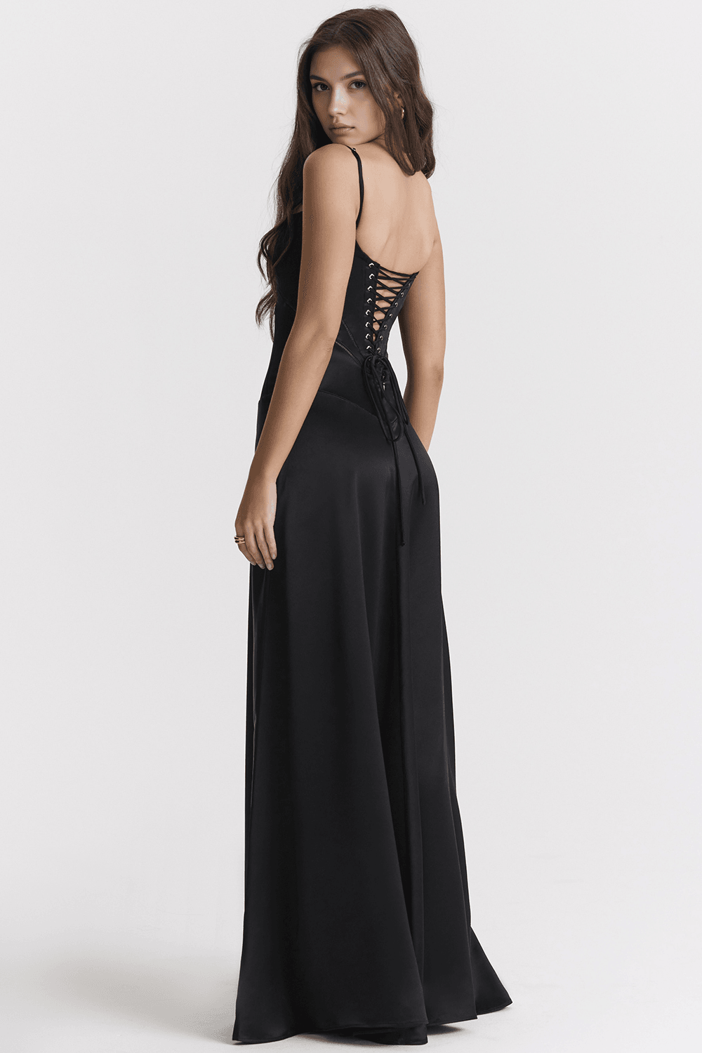 Dames Bustier Jurk Elegante Verstelbare Taille - Marielle-3
