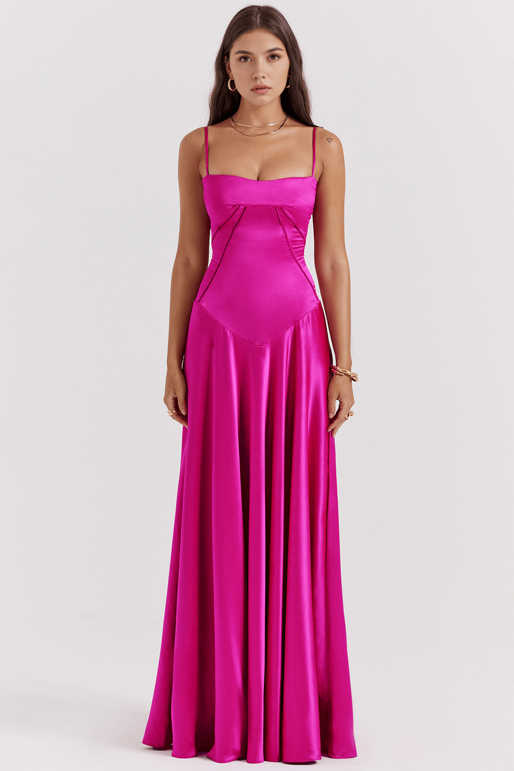 Variant image for Dames Bustier Jurk Elegante Verstelbare Taille - Marielle-11