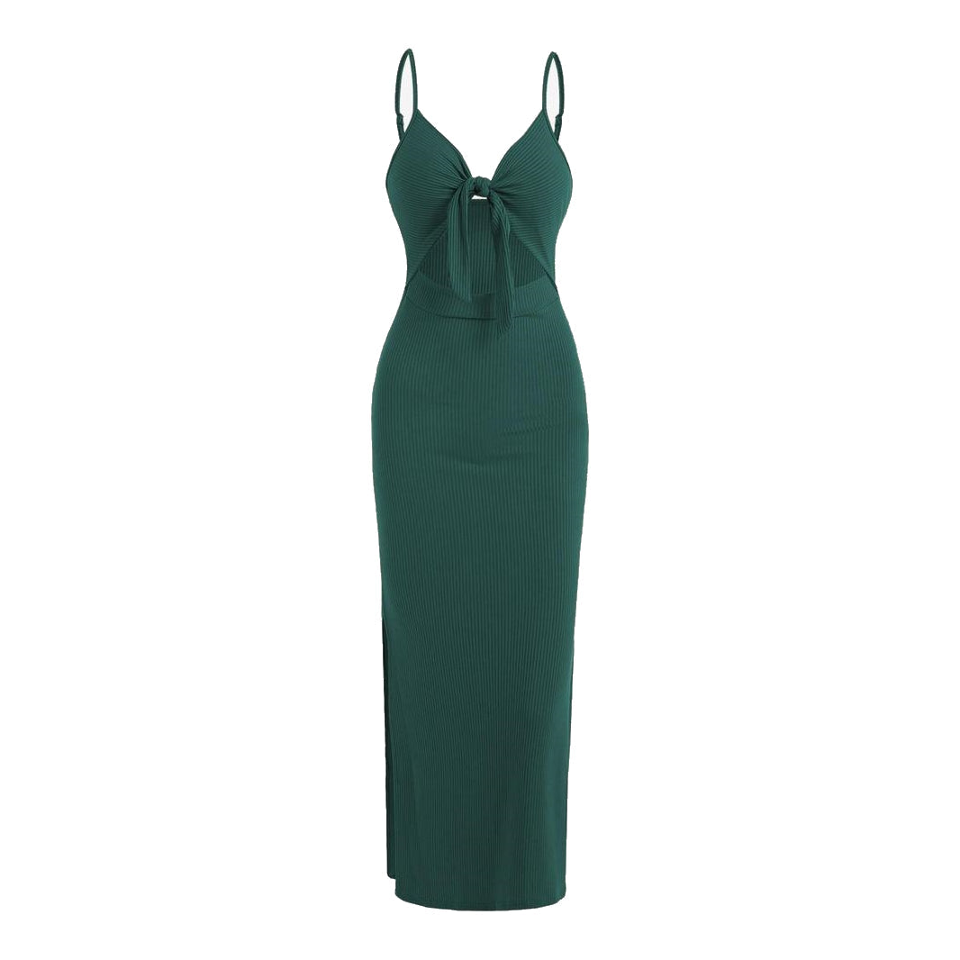 Variant image for Dames Zomerjurk Elegante Strik en Uitsnede - Alyssa-7