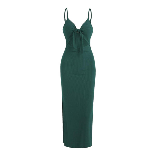 Variant image for Dames Zomerjurk Elegante Strik en Uitsnede - Alyssa-7
