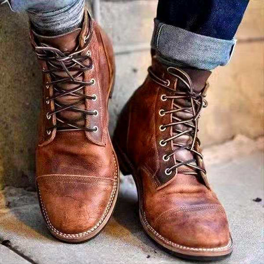 Ruben - Retro veterboots voor tijdloze charme