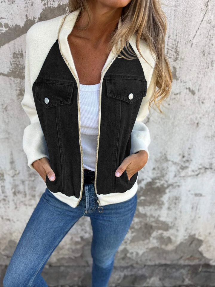 Dames stijlvolle jacket | Ritsdesign & Warm Comfort Tussenjas