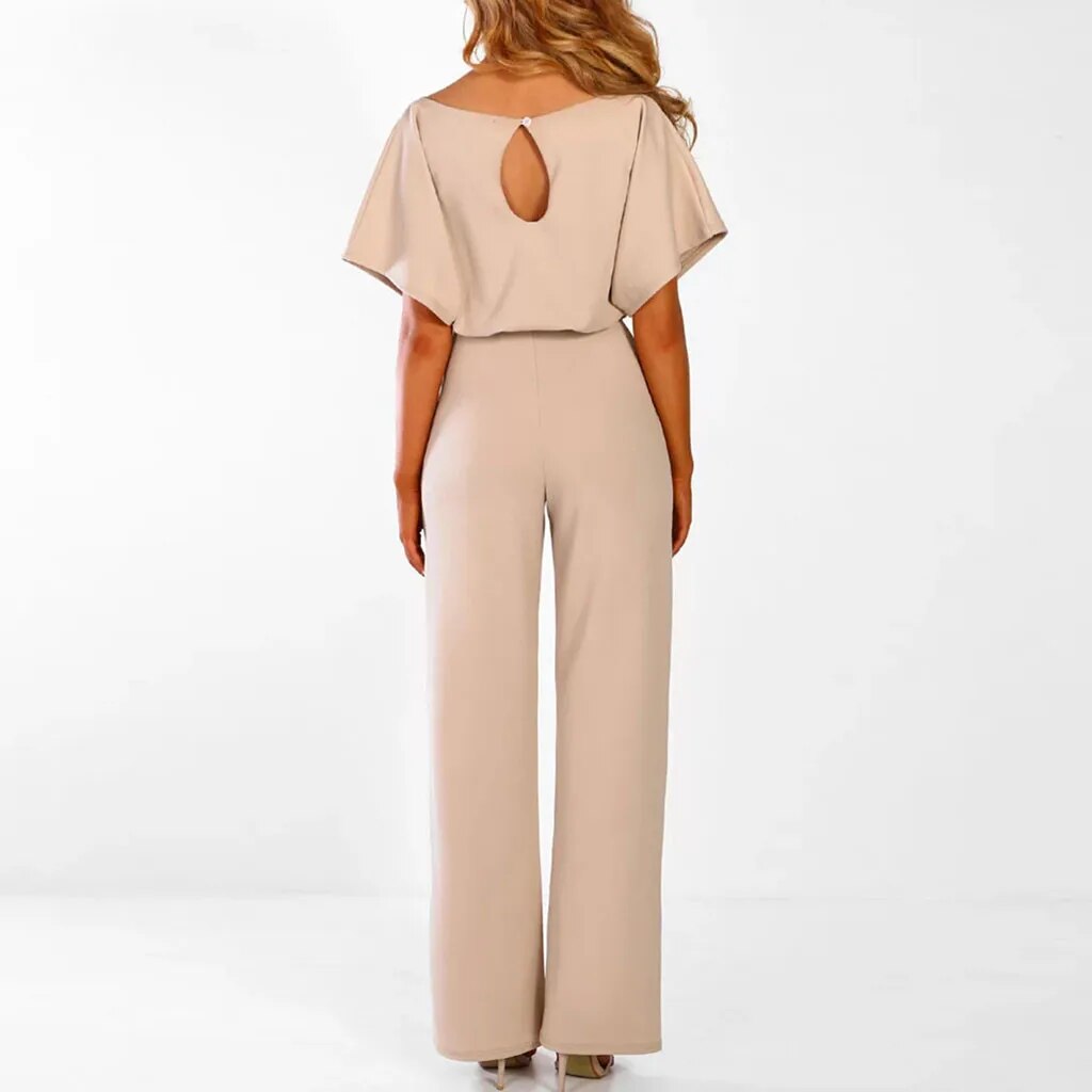 Noa - Comfortabele Jumpsuit met Smalle Taille