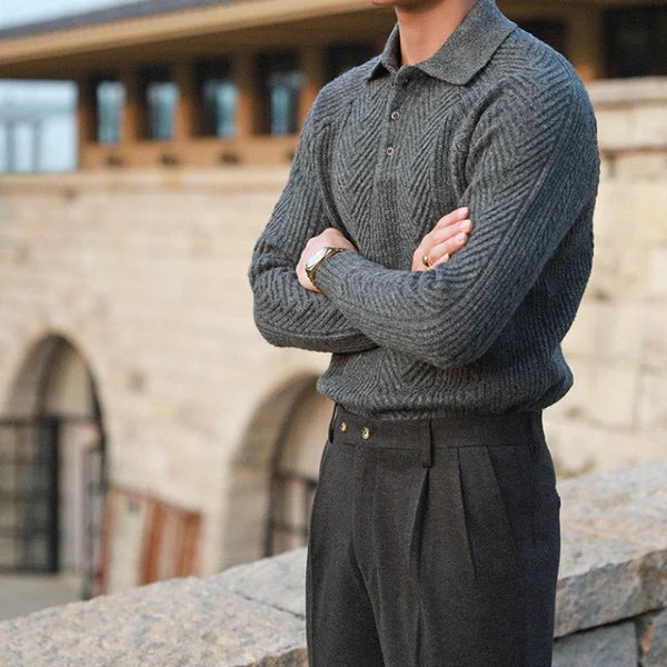 Zedrick - Heren Pullover Comfortabel Casual