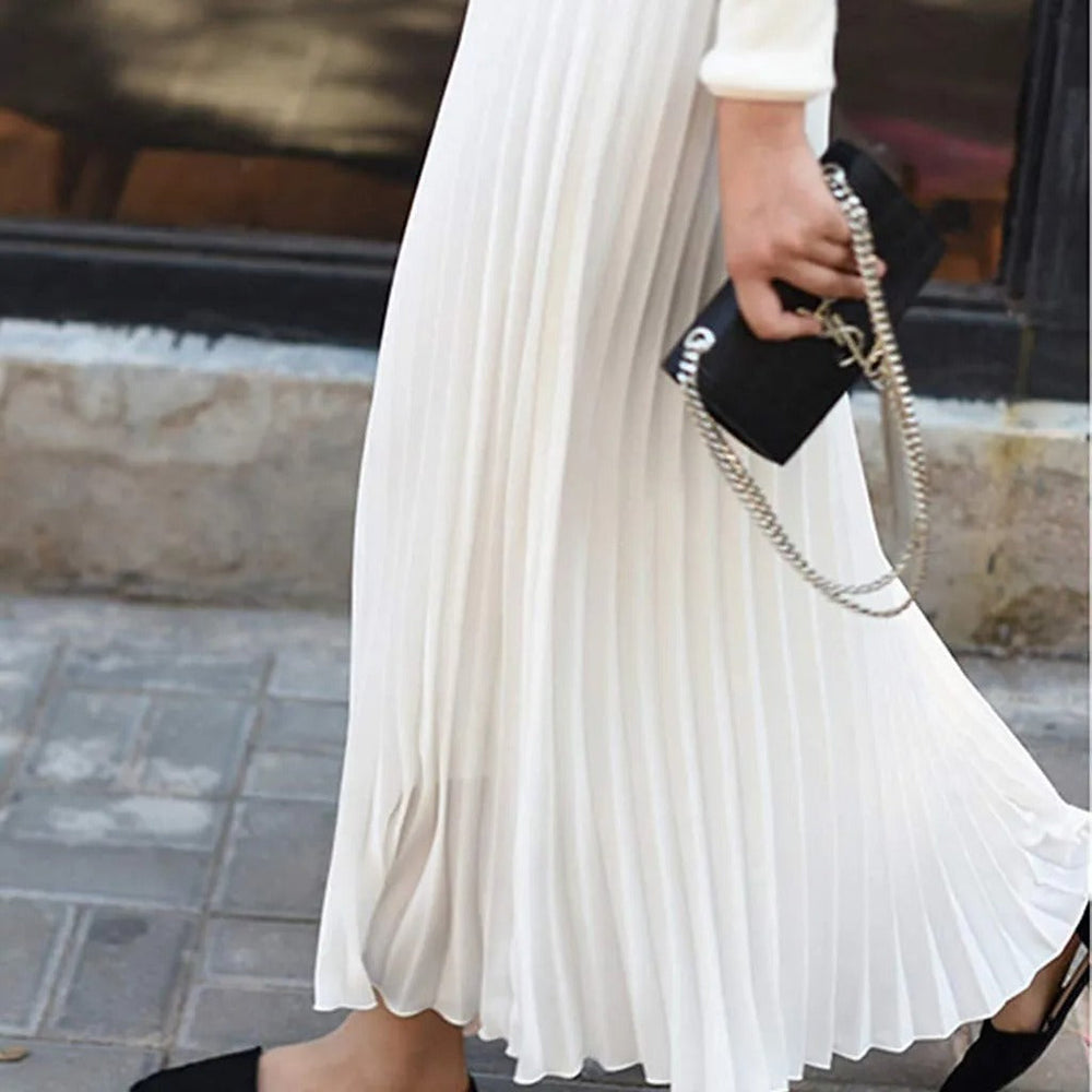 Vrouwen Plooirok Elegant Flatterend Design - Losiinah-3