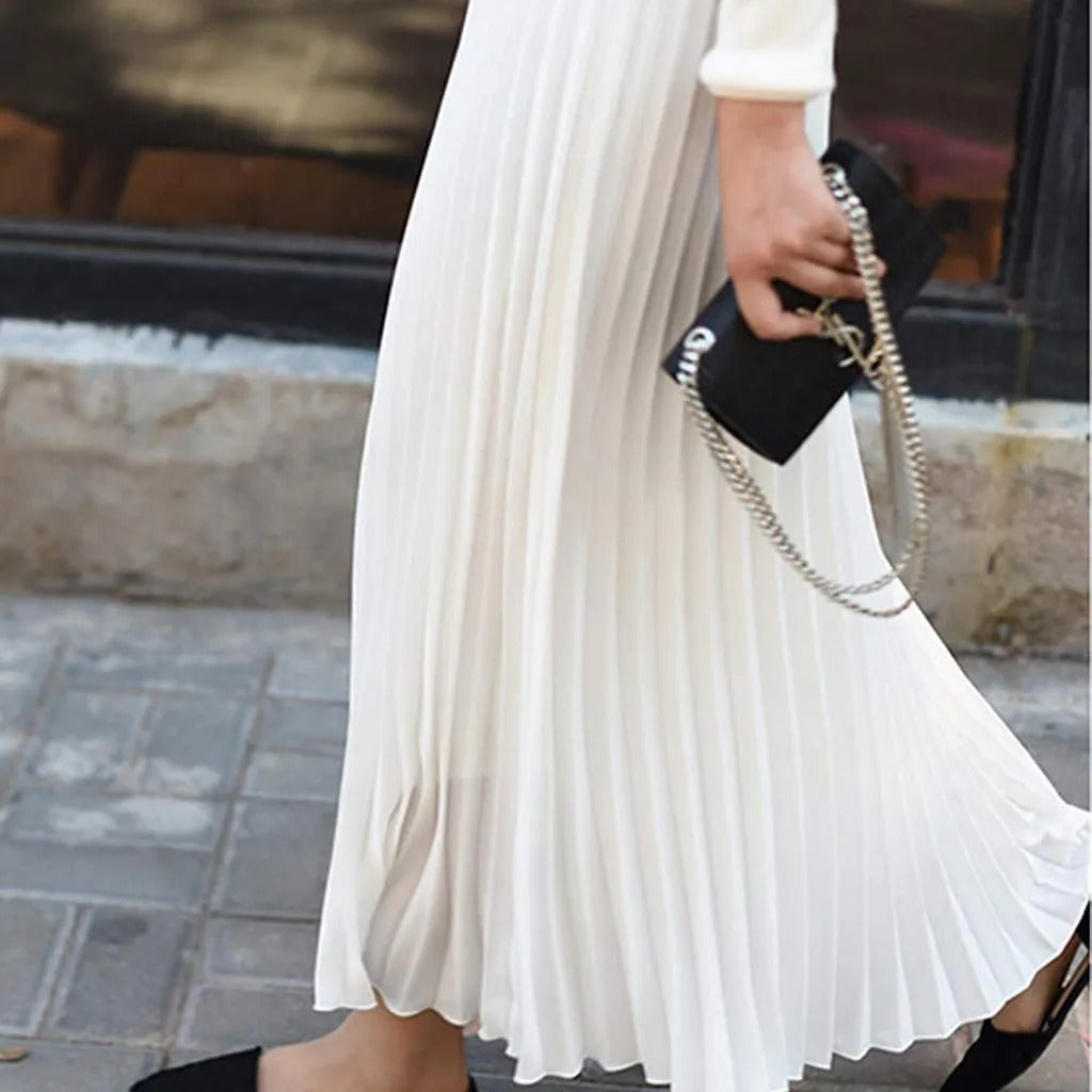 Vrouwen Plooirok Elegant Flatterend Design - Losiinah-3