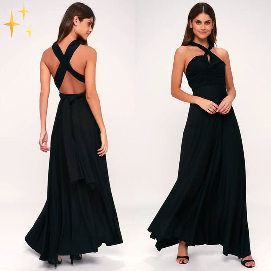 Dames Maxi Wikkeljurk Flatterend Ontwerp Ademend - Fiete-5