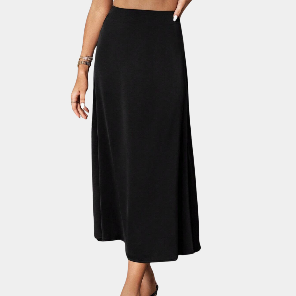 Dames Lange Rok Elegante Vloeiende Snit voor Zomer - LILYANNA-4