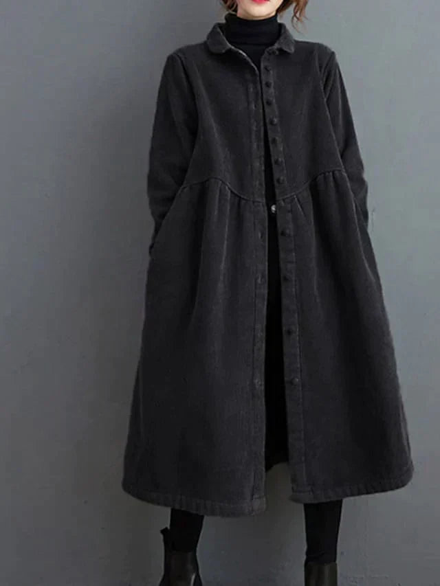 Liv - Verfijnde Button Down Damesmantel