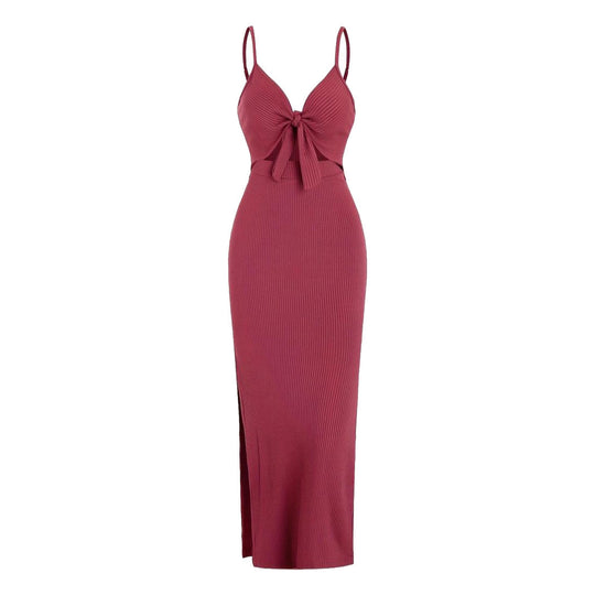 Variant image for Dames Zomerjurk Elegante Strik en Uitsnede - Alyssa-13