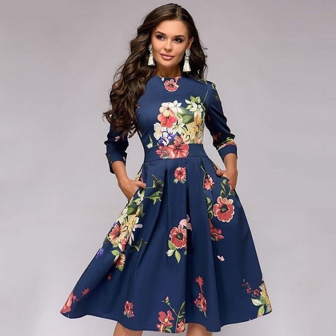 Variant image for Dames Lange Satijnen Jurk Elegante Vloeiende Pasvorm - Olivia-7