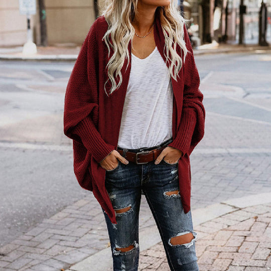 Orchid - Stijlvolle Gebreide Cardigan voor de Winter met Lange Mouwen