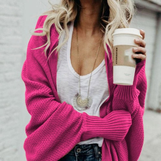 Orchid - Stijlvolle Gebreide Cardigan voor de Winter met Lange Mouwen