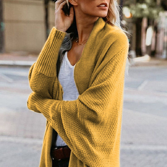 Orchid - Stijlvolle Gebreide Cardigan voor de Winter met Lange Mouwen