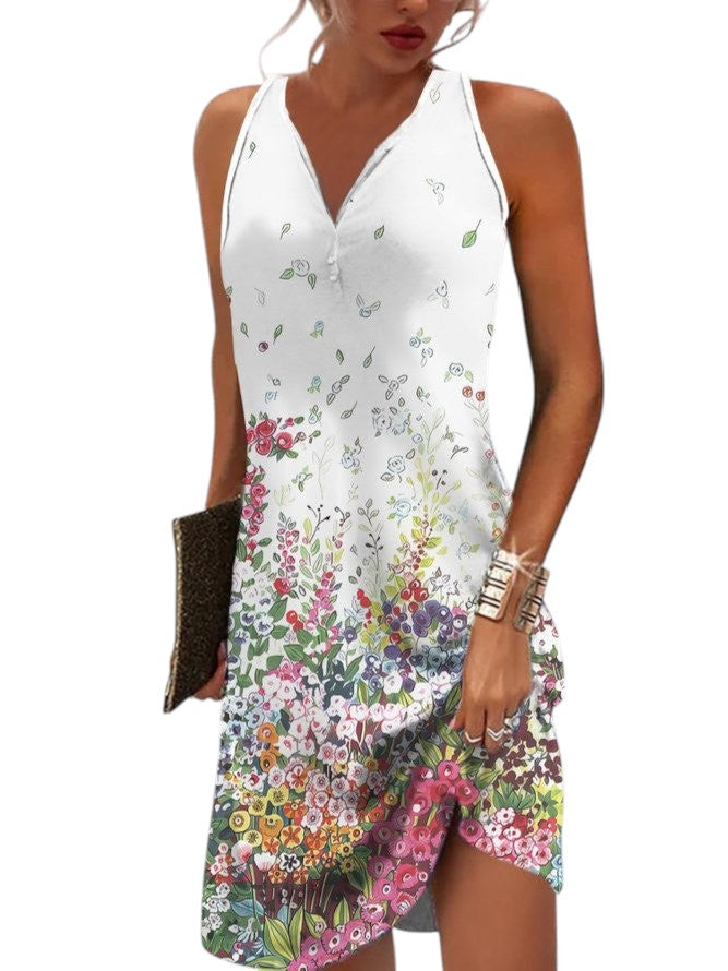 Variant image for Dames Zomerjurk Luchtige Stof Met Trendy Print - Lisa-25